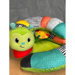 Infantino Prop-A-Pillar Tummy Time and Seated Support Caterpillar Baby Pillow